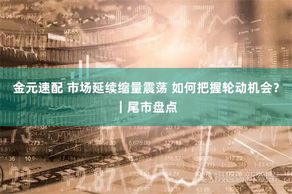 金元速配 市场延续缩量震荡 如何把握轮动机会？｜尾市盘点