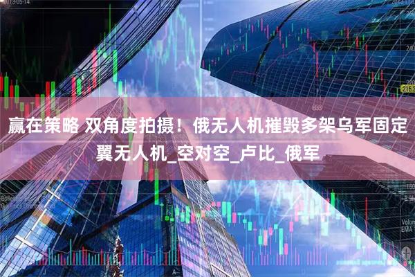 赢在策略 双角度拍摄！俄无人机摧毁多架乌军固定翼无人机_空对空_卢比_俄军